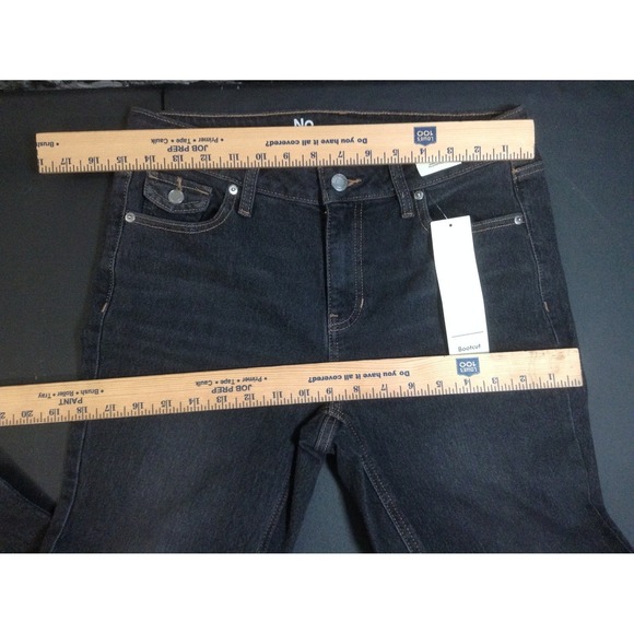 NWT No Boundaries Black Bootcut Mid-Rise Jeans Size 10 With Tags - Picture 5 of 15